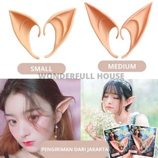 Jual Telinga Cosplay Telinga Palsu Aksesoris Cosplay Elf Ears Aksesoris