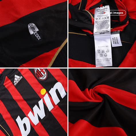 AC Milan Home Long Sleeve Soccer Jersey 2022 23