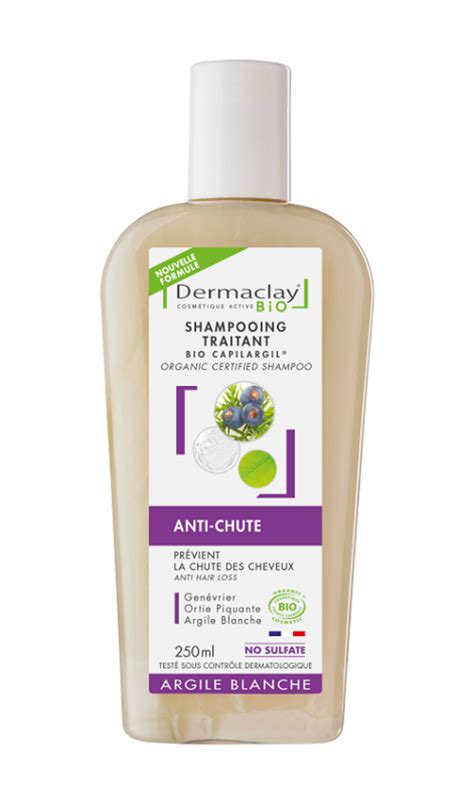 Shampooing Traitant Anti Chute Bio G N Vrier Et Argile Blanche Ml