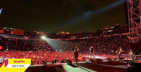 Lo que salió bien y no tanto en el concierto de Guns N Roses en la CDMX