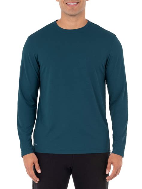 Athletic Works Athletic Works Mens And Big Mens Active Performance Long Sleeve Crew Neck Tee