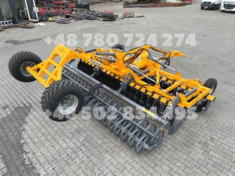 Brona Talerzowa Hydrauliczna Euro Masz Agromasz Mandam M M M Tuchola