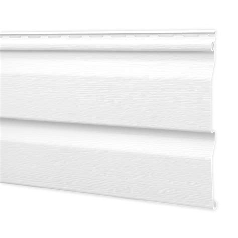 Mitten Entre Series Vinyl Siding D45 Dl Frost White Vinyl Siding And Accessories