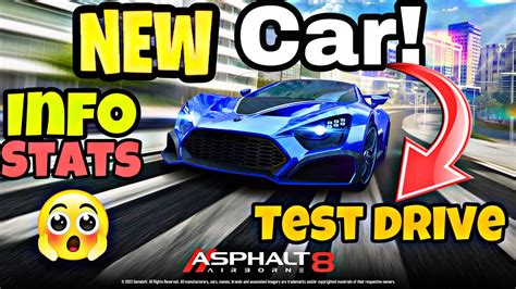 Asphalt 8 Asphalt 8 NEW Car Coming Zenvo TSR R Stats Info Zenvo