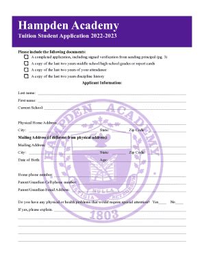 Fillable Online Hampden Academy Fax Email Print Pdffiller