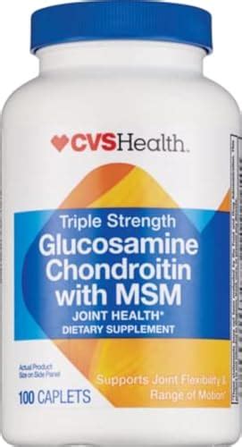 I Tested Cvs Glucosamine Chondroitin With Msm Triple Strength My Experience With 100 Tablets