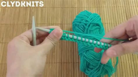 Garter Stitch How To Knit Garter Stitch Youtube