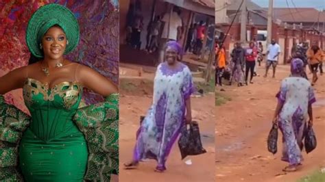 She Is So Humble Reactions As Mercy Johnson Makes Nigerian Ladies