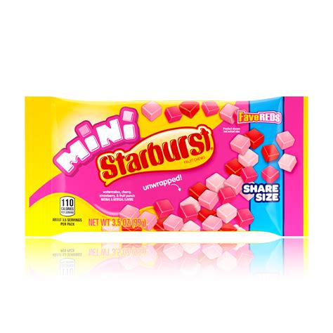 Starburst Mini Favereds Share Bag United Sweets