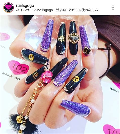 Pin by Nemo Maenad on ギャルネイル Gyaru Nails Nails Beautiful nail art