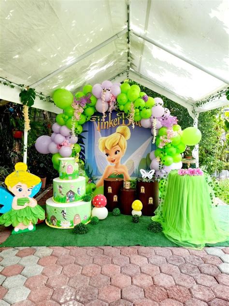 Decoracion De Tinkerbell Decoracion De Tinkerbell Fiesta De