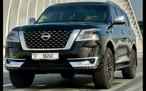 Rent A Nissan Patrol Platinum Black Id In Dubai Renty Ae