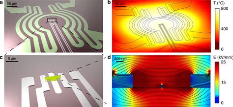 Electro Thermal Chip Sample Carrier For In Situ Transmission Electron