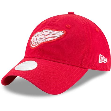 Detroit Red Wings New Era Womens Team Glisten 2 9twenty Adjustable Hat