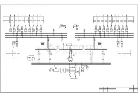 变电所直流cad电气系统图土木在线