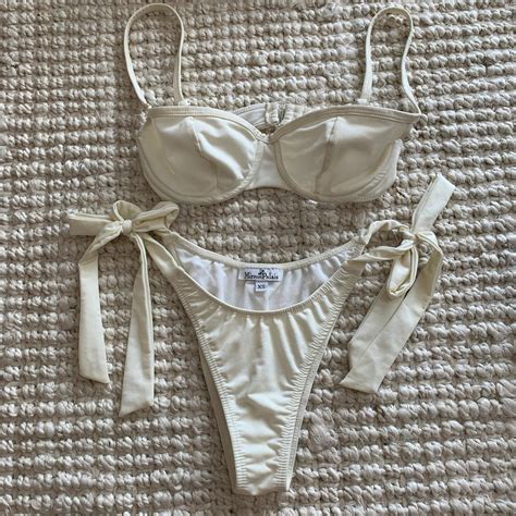 Mirror Palais Underwire Balconette Sweetheart Bikini Depop