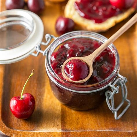 Cherry Jam Just 3 Ingredients The Petite Cook™