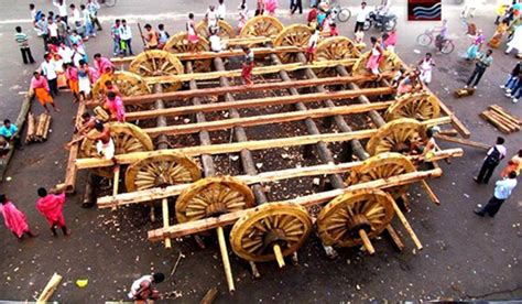 Puri Rath Yatra Construction Of Chariots For Jagannath Begins Amid