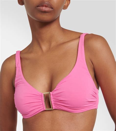 Bel Air Bikini Top In Pink Melissa Odabash Mytheresa