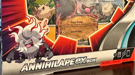 Opening The Pok Mon Tcg Annihilape Ex Box Can We Please Get Something