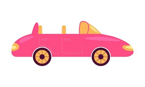 Premium Vector | Barbie baby girl princess bubble gum cute pink car ...