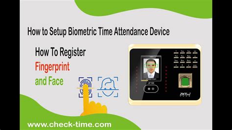 How To Use Fingerprint Time Attendance Device System ZKTeco UF100