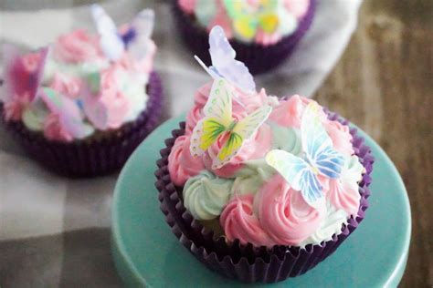 How To Make Butterfly Cupcakes