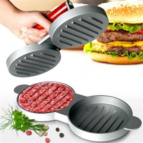 Molde Doble Para Hamburguesas Casera Plancha EVEREST SHOPPING