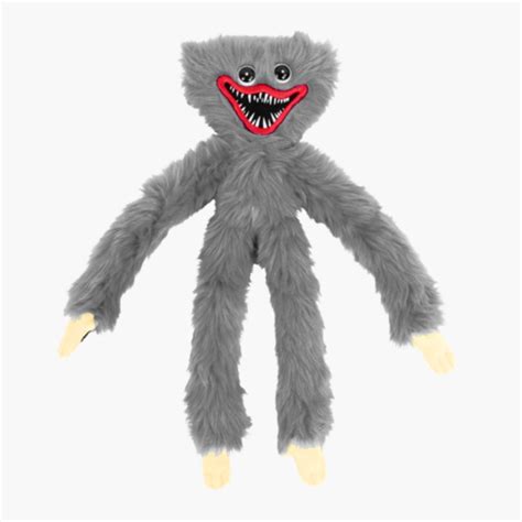 Grey Huggy Wuggy Plush Toy Huggy Wuggy Plush