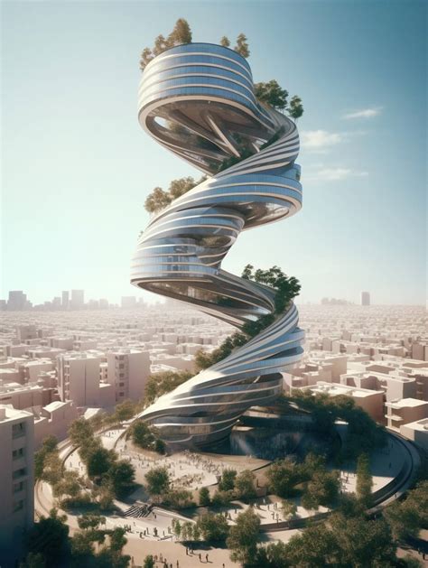 Endless Vertical Cities By Hassan Ragab Futuristic