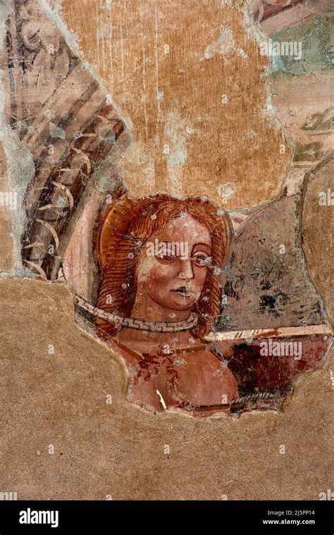 Santo Martire Affresco Pittore Bresciano Del Xv Secolo Polpenazze