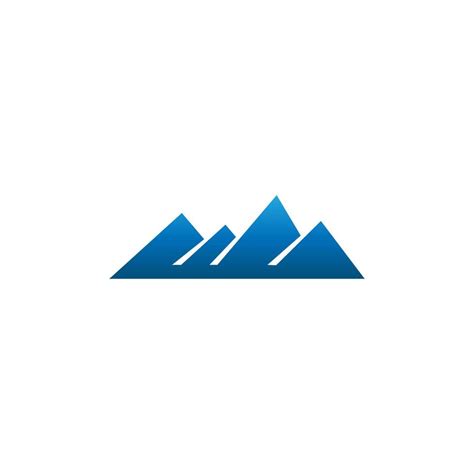 Minimal abstract mountain vector design 11687104 Vector Art at Vecteezy