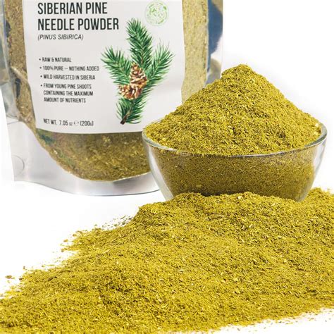 Buy Siberian Green Pine Needle Tea Loose Powder G Oz Wild