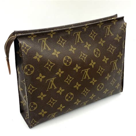 【傷や汚れあり】hy0193 Louis Vuitton ルイヴィトン モノグラム ポッシュトワレット25 ポッシュトワレ ポーチ