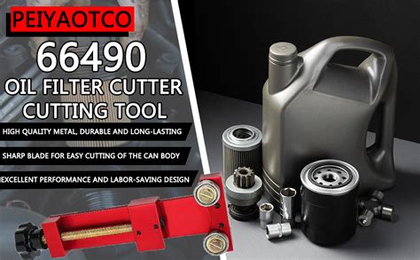 Peiyaotco Oil Filter Cutter Oil Filter Cutter Cutting Tool