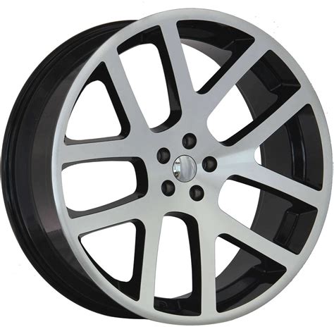 Strada Replicas Srt10 Replica 24x10 25 Machined Black R107 453925gbm 2024 Rivian R1t