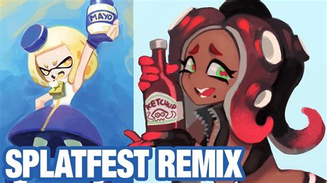 Splatoon 2 Remix Dj Cutman Color Pulse Off The Hook Splatfest Theme