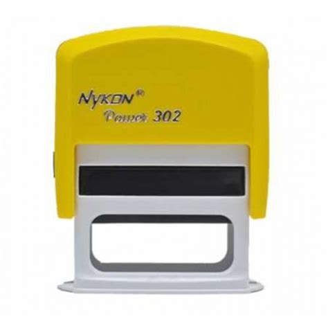 Carimbo Automático 302 Amarelo GACEP Carimbos Personalizados