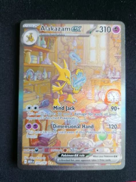 Pok Mon Simsala Alakazam Ex Carte Pok Mon Nm En