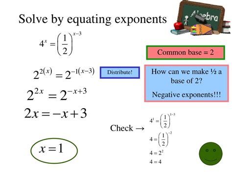 How To Solve Exponent Problems