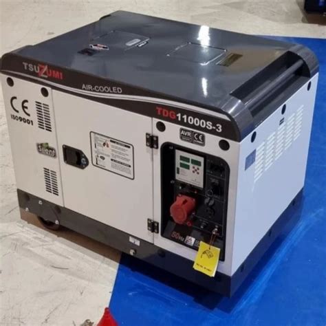 Genset Silent 8500 Watt 1 Phase Panel Digital Tsuzumi TDG 11000 S