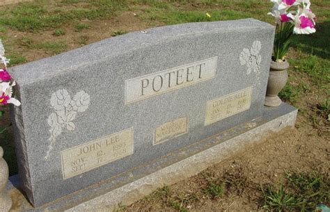 John Lee Poteet Find A Grave Memorial