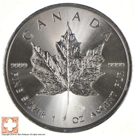 2017 Canadian Maple Leaf Maple Leaf Privy 1 Troy Oz 999 Fine