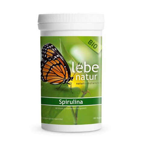 Spirulina Bio Er Lebe Natur H Chste Premiumqualit T