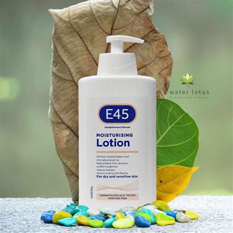 E45 Straightforward Skincare Moisturising Lotion For Dry And Sensitive