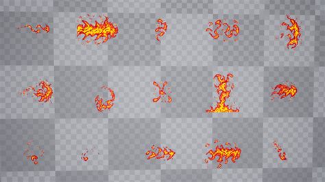 Fire Sprite Sheet