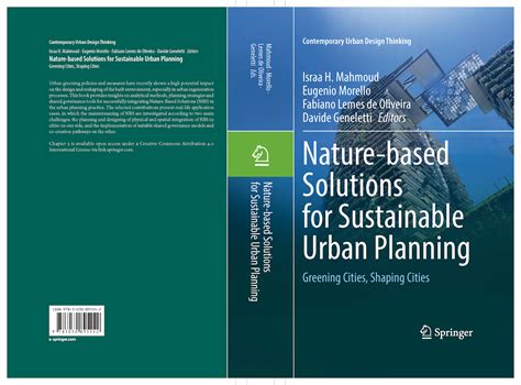 Nature Based Solutions For Sustainable Urban Planning