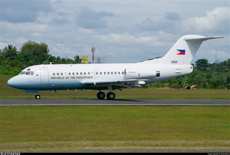 Rp Fokker F Fellowship Philippines Air Force Gerard