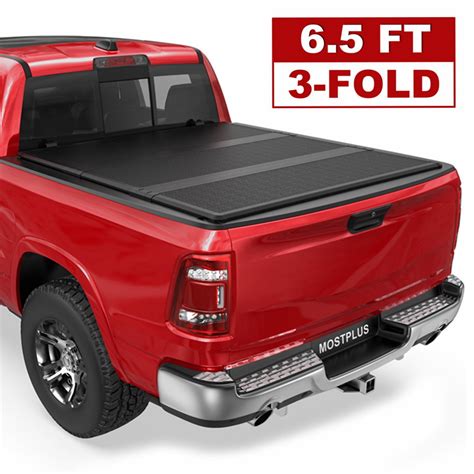 Mostplus Ft Truck Bed Hard Cover Frp Fold For Dodge Ram