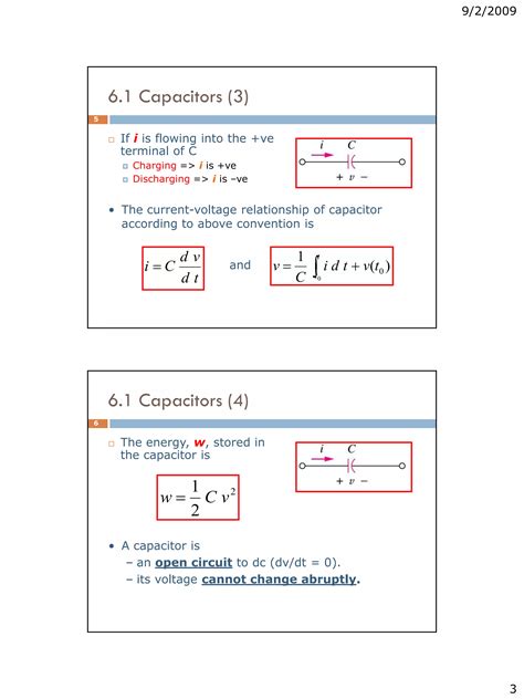 Capacitors And Inductors By M Salih Yousafzai Ch 6 Pdf